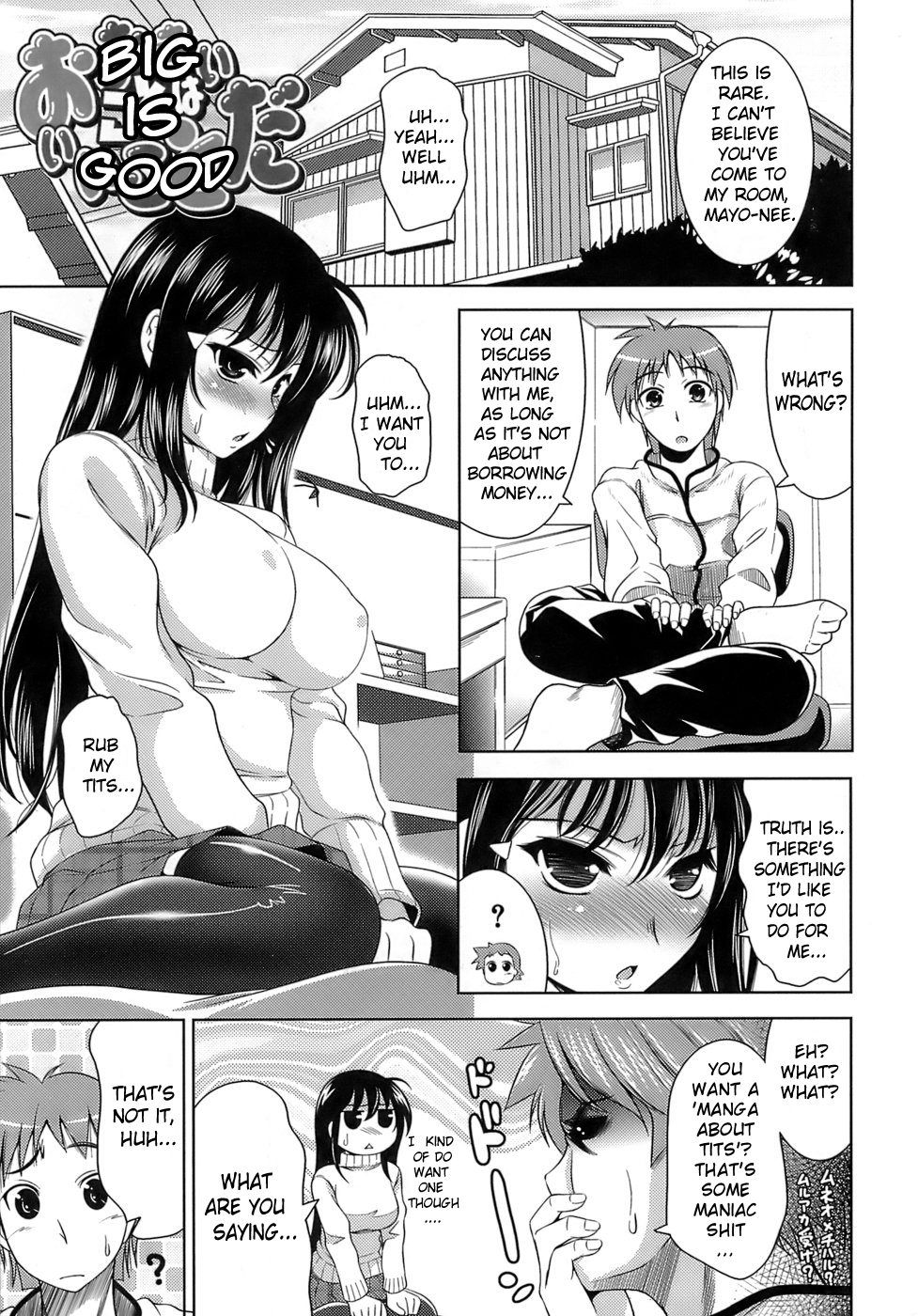 Hentai Manga Comic-Big is Good-Read-1